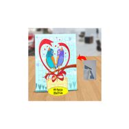Asilmeydan 433500632 99 Parça Sevimli Çift Kuşlar Puzzle Yapboz Tablo