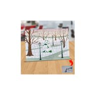 Asilmeydan 433509710 99 Parça Karlı Park Bahçesi Puzzle Yapboz Tablo