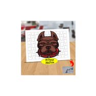 Asilmeydan 433748917 99 Parça Tasmalı Pitbull Köpeği Puzzle Yapboz Tablo