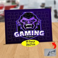 Asilmeydan 433774565 99 Parça Hırçın Oyuncu Maymun Puzzle Yapboz Tablo