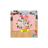 Asilmeydan 433795944 99 Parça Çiçekli Love Yazılı Puzzle Yapboz Tablo