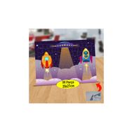Asilmeydan 433803146 99 Parça İniş Yapan Roketler Puzzle Yapboz Tablo