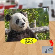 Asilmeydan 433805335 99 Parça Gülümseyen Panda Puzzle Yapboz Tablo