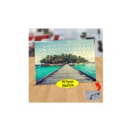 Asilmeydan 433859245 99 Parça Deniz Üstündeki Iskele Puzzle Yapboz Tablo