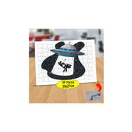 Asilmeydan 433860568 99 Parça Kedi Kaçıran Ufo Puzzle Yapboz Tablo