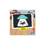 Asilmeydan 433860713 99 Parça Inek Kaçıran Ufo Puzzle Yapboz Tablo