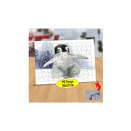 Asilmeydan 433873658 99 Parça Kutupta Penguen Puzzle Yapboz Tablo