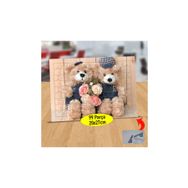 Asilmeydan 434067213 99 Parça Sevimli Çiçekli Ayıcıklar Puzzle Yapboz Tablo