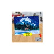 Asilmeydan 434091596 99 Parça Ormanda Dolaşan Geyik Puzzle Yapboz Tablo