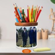 Asilmeydan 449784091 Arazi Keşfinde Mustafa Kemal Atatürk Ahşap Seramik Kalemlik