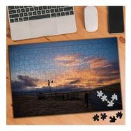 Asilmeydan 455396729 240 Parça Çiftlik Gün Batımı Manzara Puzzle Yapboz Tablo