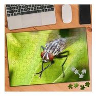 Asilmeydan 455438038 240 Parça Elini Sürten Siyah Sinek Puzzle Yapboz Tablo