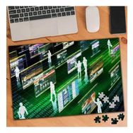 Asilmeydan 455457948 240 Parça Teknoloji Dünyası Puzzle Yapboz Tablo
