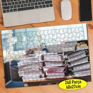 Asilmeydan 456464600 240 Parça Yığılı Iş Dosyaları Puzzle Yapboz Tablo