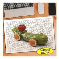 Asilmeydan 456494304 240 Parça Sebze Tasarım Araba Puzzle Yapboz Tablo