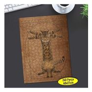 Asilmeydan 456810852 240 Parça Altın Oran Kedi Puzzle Yapboz Tablo