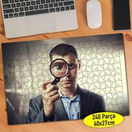 Asilmeydan 457226218 240 Parça Büyüteçli Araştırmacı Adam Puzzle Yapboz Tablo