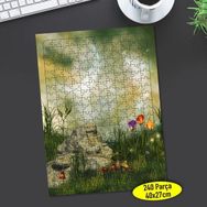 Asilmeydan 457235578 240 Parça Sihirli Dünya Renkleri Puzzle Yapboz Tablo
