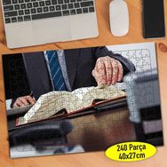 Asilmeydan 457243374 240 Parça Çalışkan Iş Adamı Puzzle Yapboz Tablo