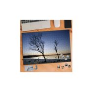 Asilmeydan Ağaçlar Ve Gün Batımı Manzarası 240 Parça Puzzle Yapboz Tablo