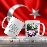 Asilmeydan Asil Hediyelik 10 Kasım 1938 Yas Hüzün Mustafa Kemal Atatürk Atatürk'ün Sözleri Kupa