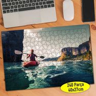 Asilmeydan Denizde Kano Turu 240 Parça 27x40.5 cm Puzzle Yapboz Tablo