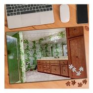 Asilmeydan Doğa Temalı Banyo Tasarım 240 Parça 27x40.5 cm Puzzle Yapboz Tablo