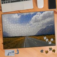 Asilmeydan Karayol Kırsal Alan arazi 240 Parça .501 Puzzle Yapboz Tablo