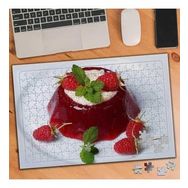 Asilmeydan Kremalı Çilekli Jel 240 Parça Puzzle Yapboz Tablo