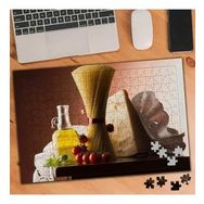 Asilmeydan Makarna Sunum Masası 240 Parça 27x40.5 cm Puzzle Yapboz Tablo