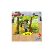 Asilmeydan Ormanda Baba Ve Kız 99 Parça Puzzle Yapboz Tablo