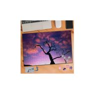 Asilmeydan Pembe Gökyüzü Kuru Ağaç 240 Parça Puzzle Yapboz Tablo