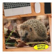 Asilmeydan Sevimli Kirpi Hayvan 240 Parça 27x40.5 cm Puzzle Yapboz Tablo