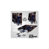Asilmeydan Takım Elbiseli Mustafa Kemal Atatürk Ayak Destekli Çerçeveli 42 Parça 21x30 cm Puzzle Yapboz Tablo