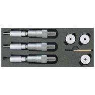 Asimeto AS-208 3-4 mm 4-5 mm ve 5-6 mm İki Nokta Temaslı Dijital İç Çap Mikrometre Seti