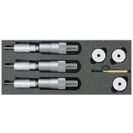 Asimeto AS-208 50-63 mm 62-75 mm 75-88 mm ve 87-100 mm Üç Nokta Temaslı Dijital İç Çap Mikrometre Seti