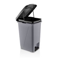 Aslife 15 lt Metalik İç Kovalı Pedallı Çöp Kovası