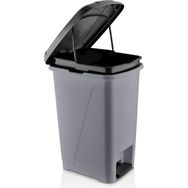 Aslife 40 L Metalik İç Kovalı Pedallı Çöp Kovası