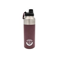 Asobu Paslanmaz Çelik Termos 1.1 L, Bordo Renk, Vakumlu Çay Termosu, Ev, Ofis, Kamp