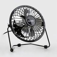 Asonic Metal Siyah Masaüstü Usb Fan