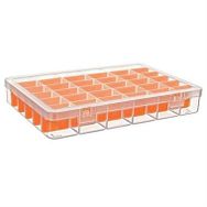 Asrın Plastik ASR-5049 Şeffaf 13" 36 Bölmeli Ayarlanabilir Organizer