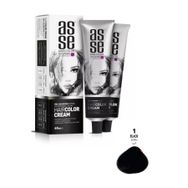 Asse Hair Color Systems 1 Siyah 60 ml Saç Boyası