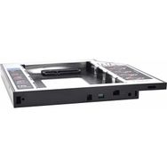 Asseds Store 1647 9,5 mm 2,5 Inç SSD HDD Sabit Disk Için Sürücü Sata 3 (Dizüstü Bilgisayar) Sabit Sürücü Çerçevesi SSD Veya Sata Diskinizi Harddisk Yuvasına Takıp, Bu Cihaz Da Dvd/cd Okuyucusuna Takılır - 1BW-Beyaz