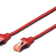 Assmann Digitus DK-1644-010/R S-FTP CAT.6 Kırmızı Halogenfre Patch Kablo
