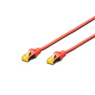 Assmann Digitus DK-1644-A-0025/R S-FTP CAT 6A Halogenfre Kırmızı Patch Kablo