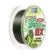 Asso Ever Green 300 mt 0.32 mm 8 Örgü Mumlu İp Misina