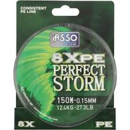 Asso Perfect Storm 8 Örgü 150 mt 0.12 mm 23.5 Lb İp Misina