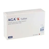 Assos Pharma Aga-K Vitamin Mineral 60 Tablet