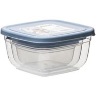 Asude ASD057 Maya Kare 3'lü Kırmızı 500-900-1500 ml Saklama Kabı Seti