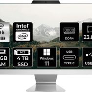 ASUS A3402 i5 1335U 24GB 4TB SSD 23.8" FHD W11H All In One Bilgisayar & Per4 Bellek